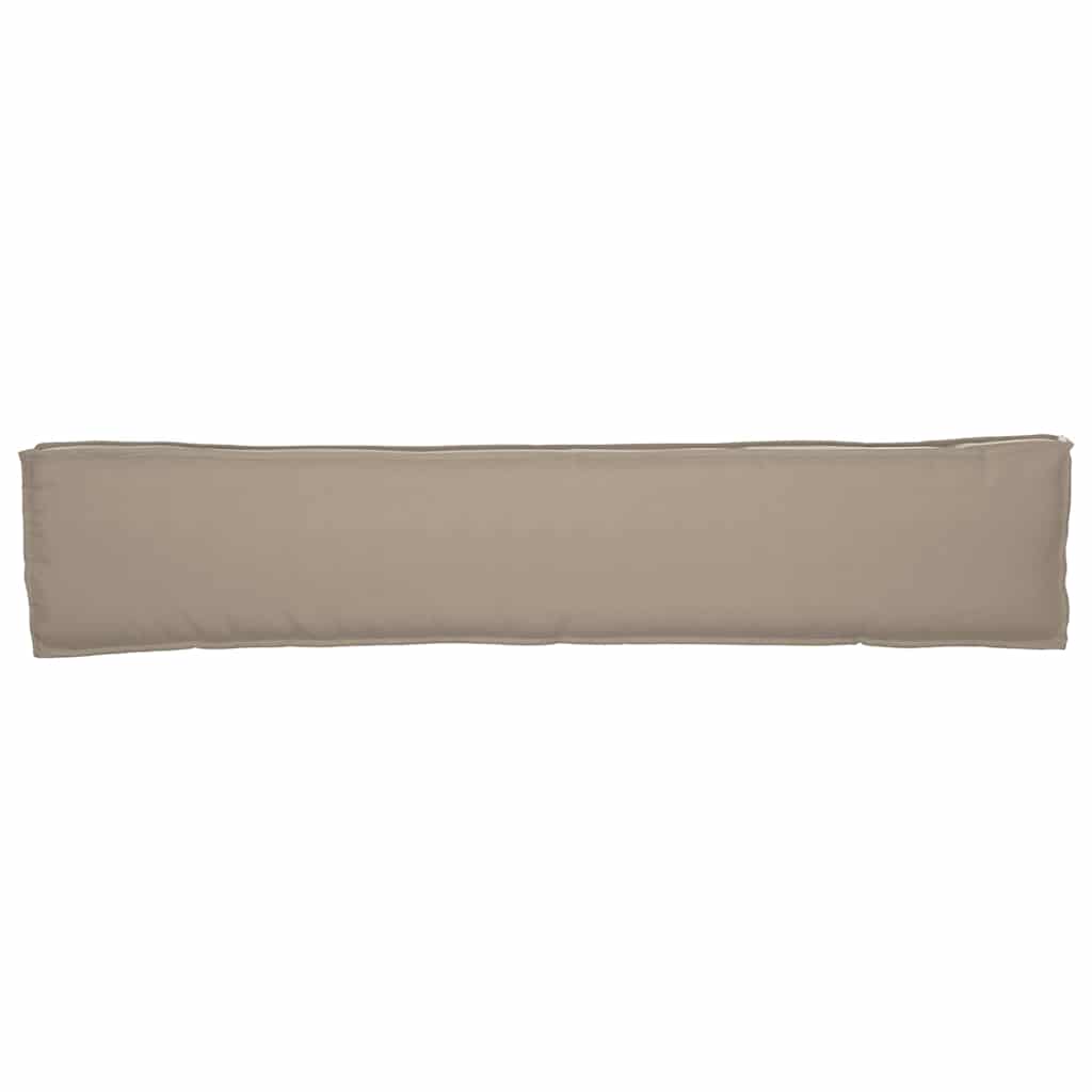 vidaXL Poduszka na paletę Ciemnoszary 200 x 40 x 8 cm Materiał Oxford