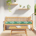 vidaXL Poduszka na paletę Wzór liścia 200 x 40 x 8 cm Materiał Oxford