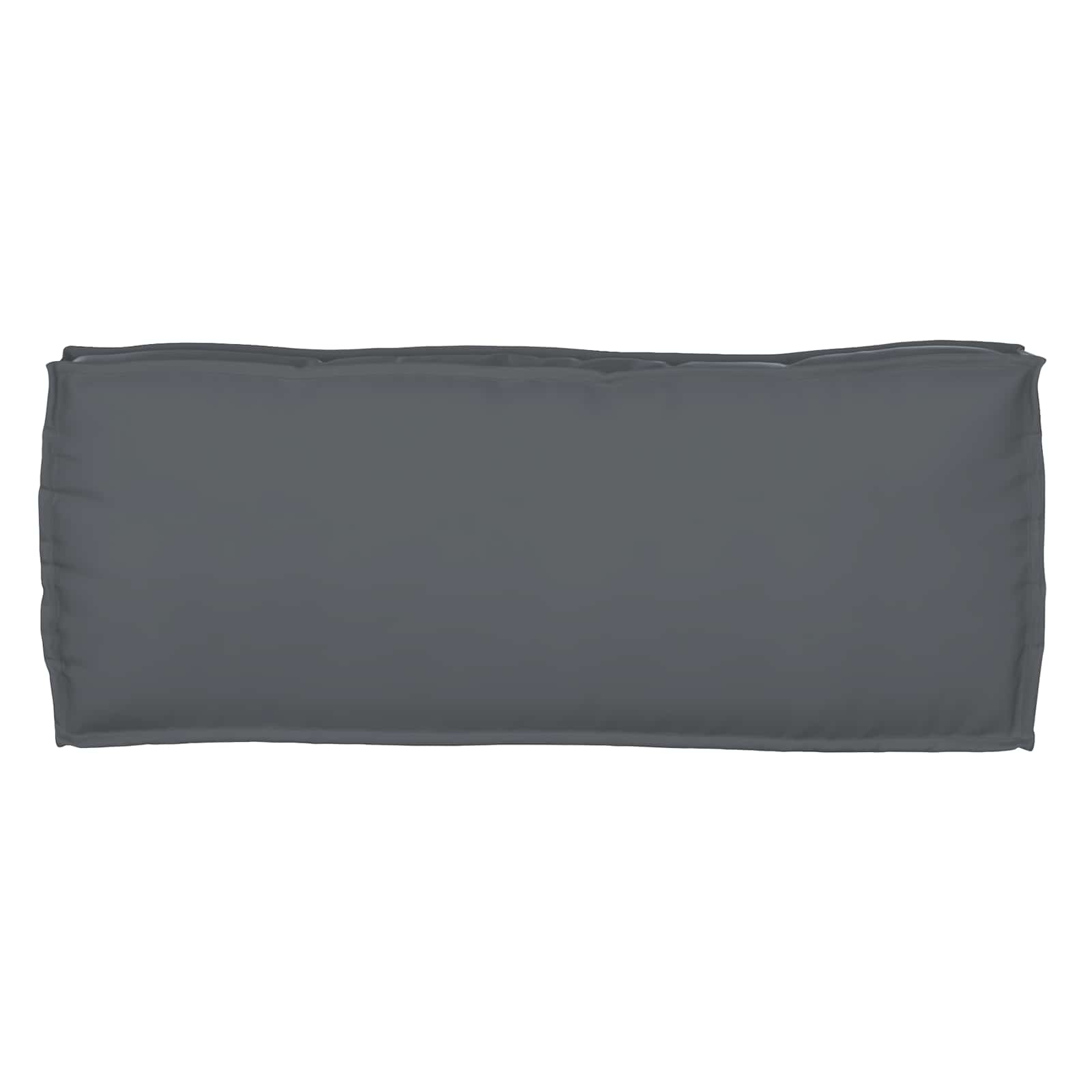 vidaXL Zestaw poduszek na paletę 2 pcs Antracyt 100 x 40 x 8 cm