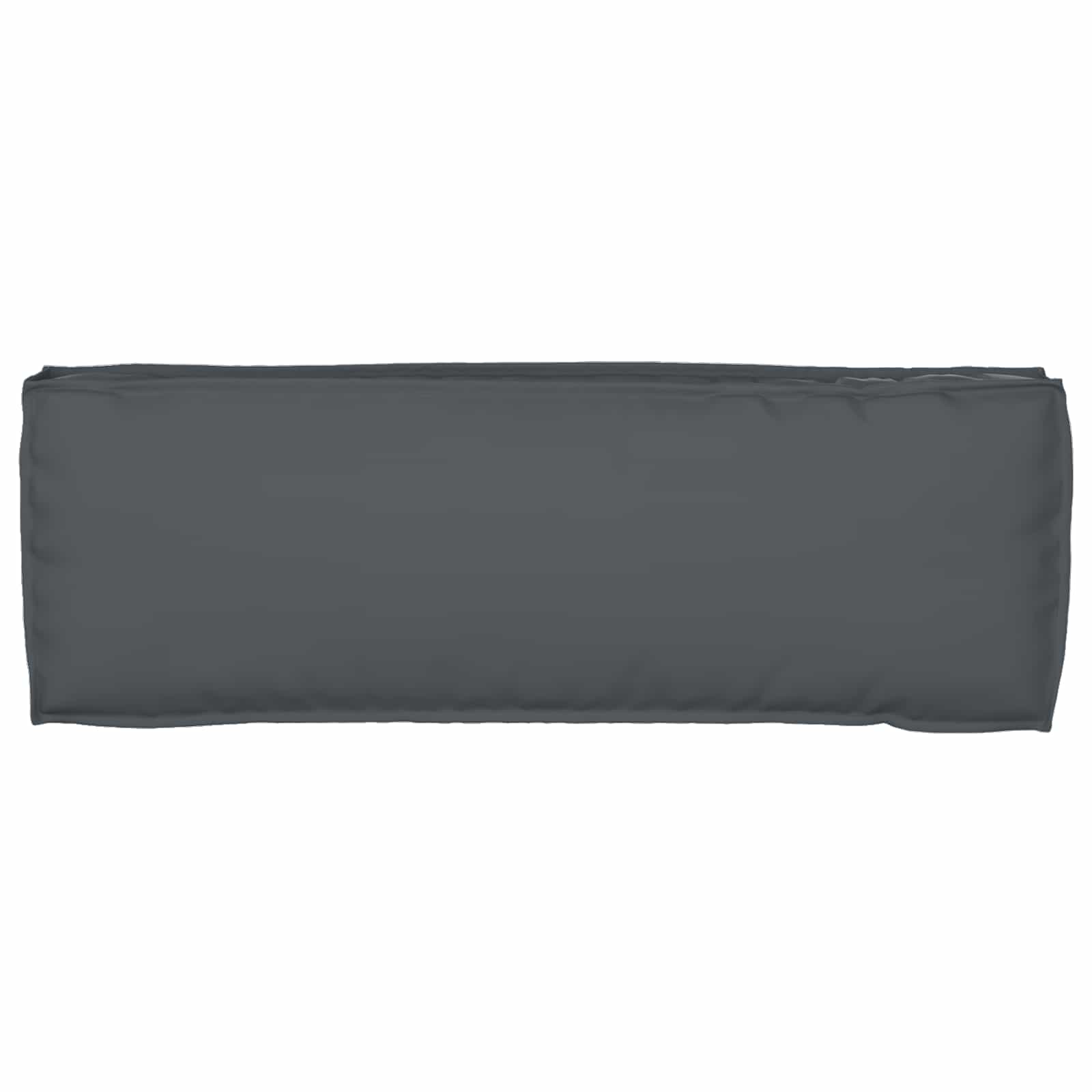 vidaXL Zestaw poduszek na paletę 2 pcs Antracyt 120 x 40 x 8 cm
