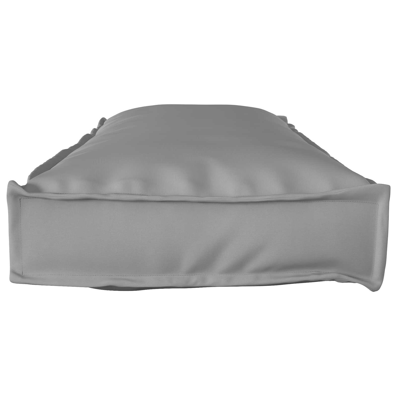 vidaXL Zestaw poduszek na paletę 2 pcs Szary 120 x 40 x 8 cm