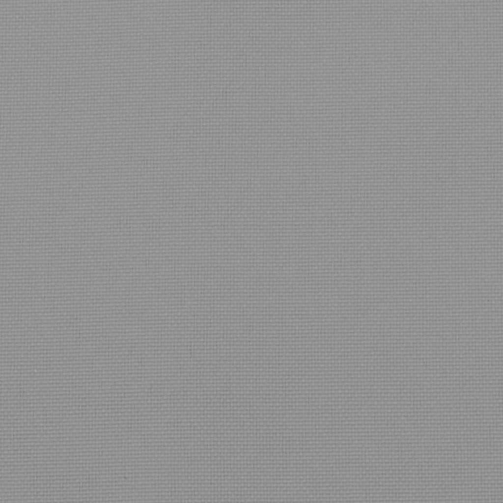 vidaXL Zestaw poduszek na paletę 2 pcs Szary 150 x 40 x 8 cm