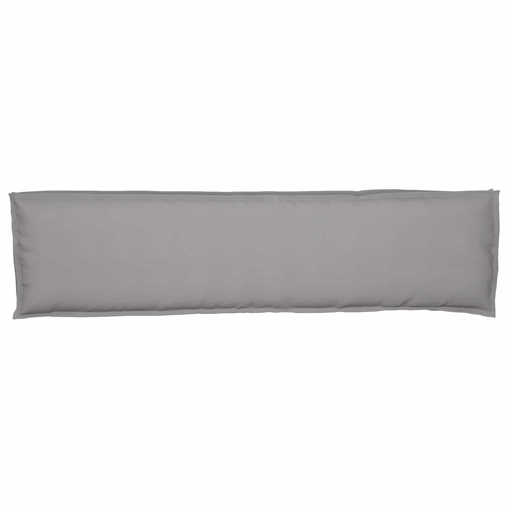 vidaXL Zestaw poduszek na paletę 2 pcs Szary 150 x 40 x 8 cm