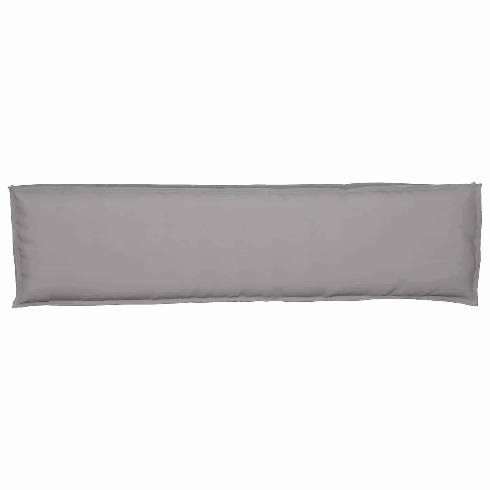 vidaXL Zestaw poduszek na paletę 2 pcs Szary 150 x 40 x 8 cm