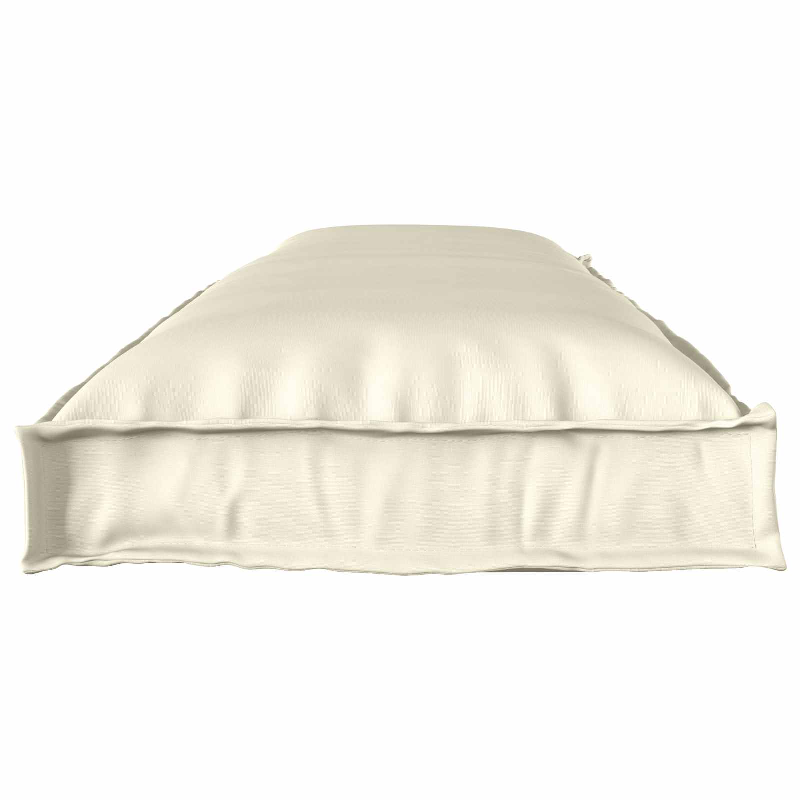 vidaXL Zestaw poduszek na paletę 2 pcs Kremowy 150 x 40 x 8 cm