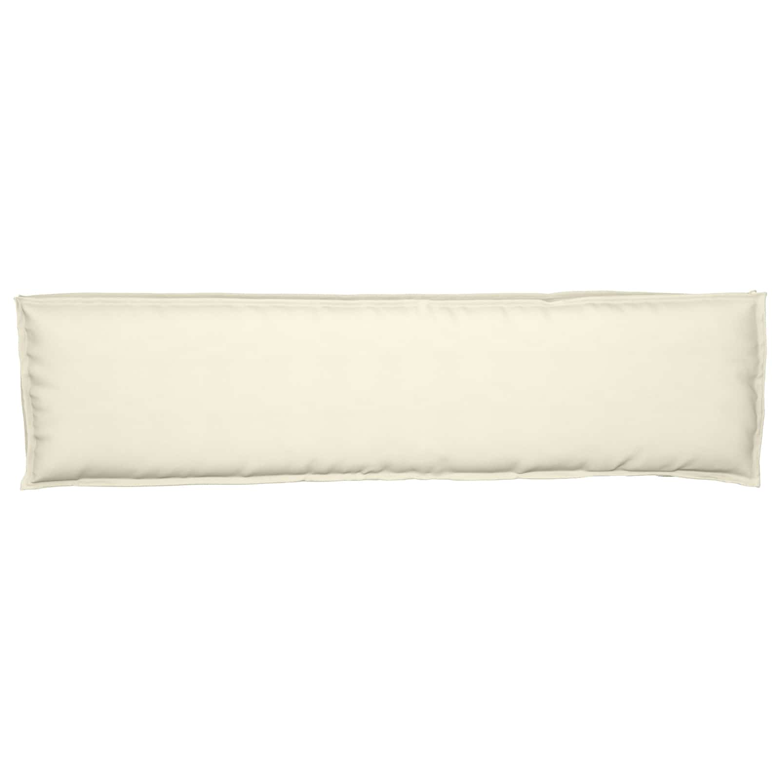 vidaXL Zestaw poduszek na paletę 2 pcs Kremowy 150 x 40 x 8 cm