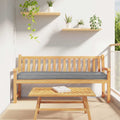 vidaXL Zestaw poduszek na paletę 2 pcs Szary 180 x 40 x 8 cm
