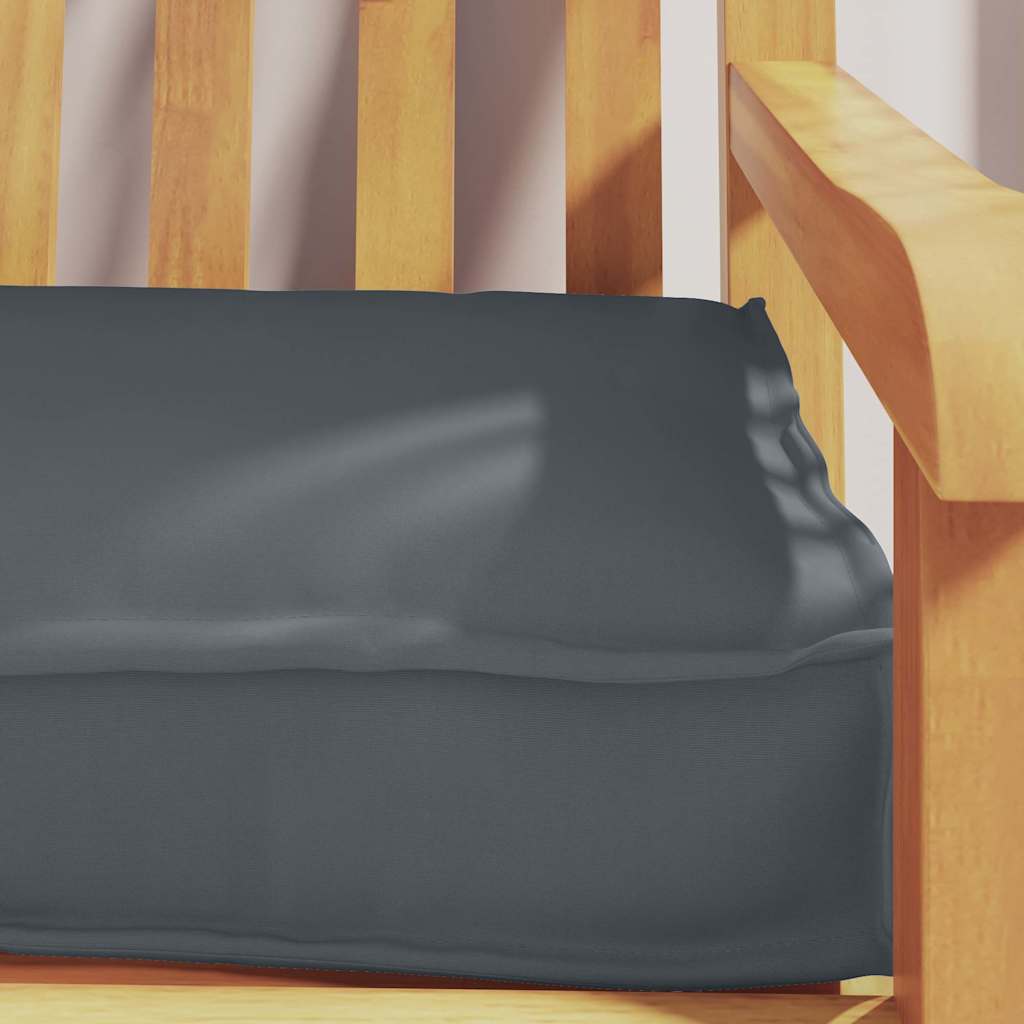 vidaXL Zestaw poduszek na paletę 2 pcs Antracyt 200 x 40 x 8 cm