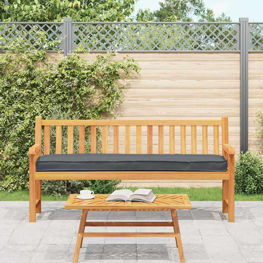 vidaXL Zestaw poduszek na paletę 2 pcs Antracyt 200 x 40 x 8 cm