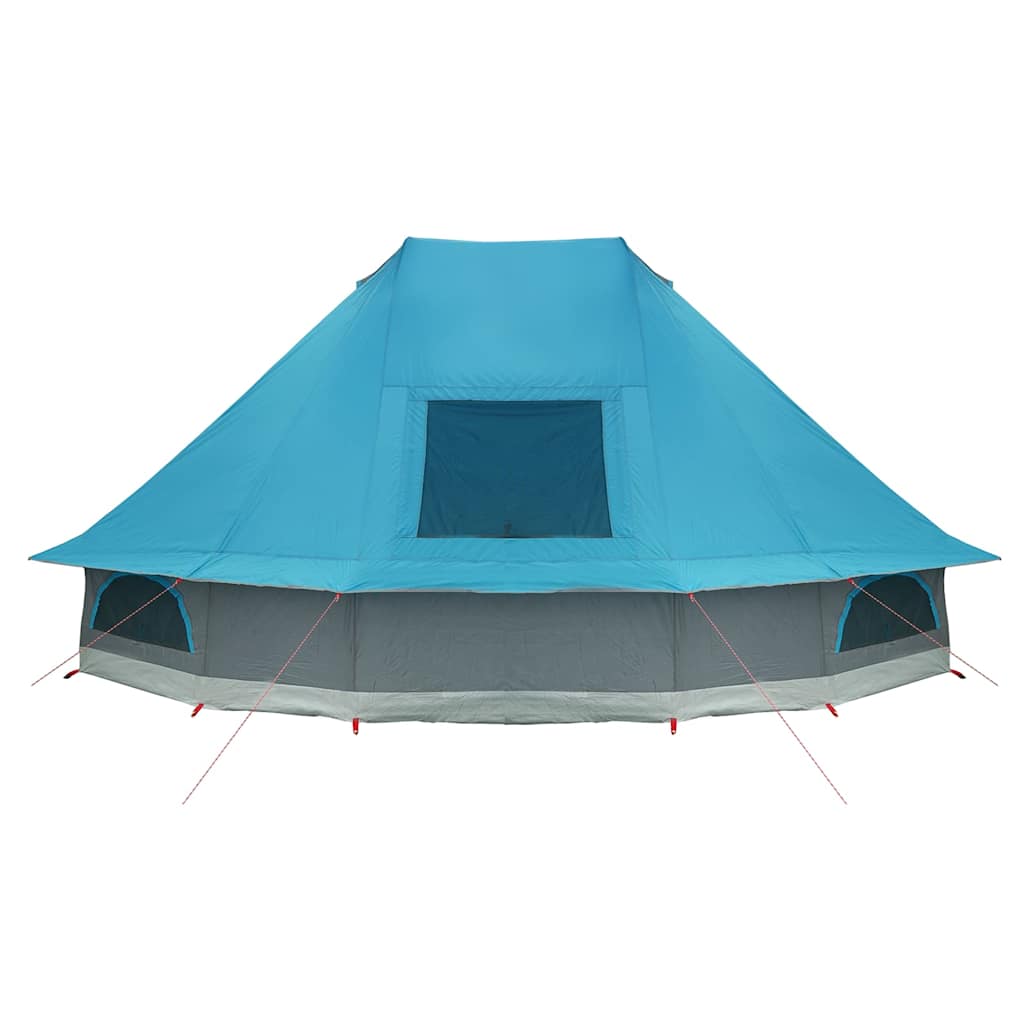 vidaXL Namiot Tipi z dachem Niebieski 466 x 310 x 240 cm tafta