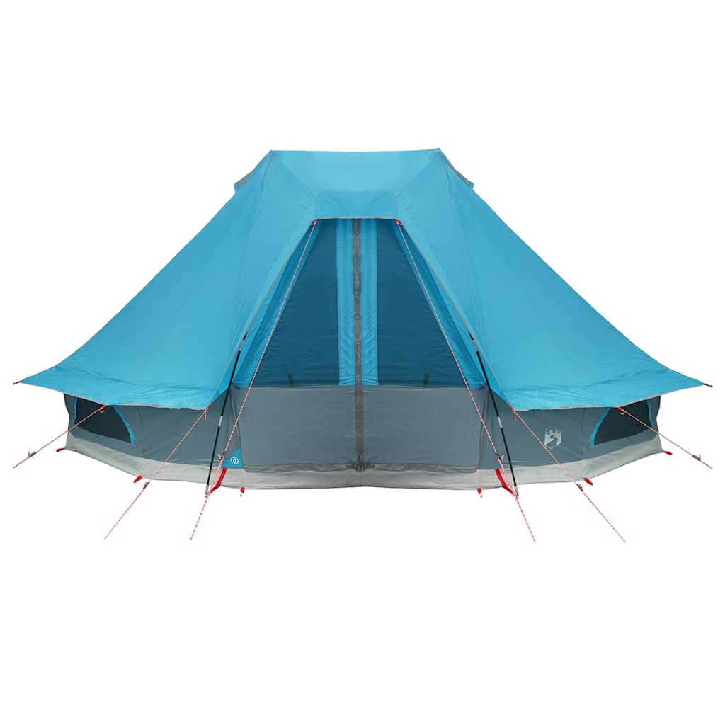 vidaXL Namiot Tipi z dachem Niebieski 466 x 310 x 240 cm tafta