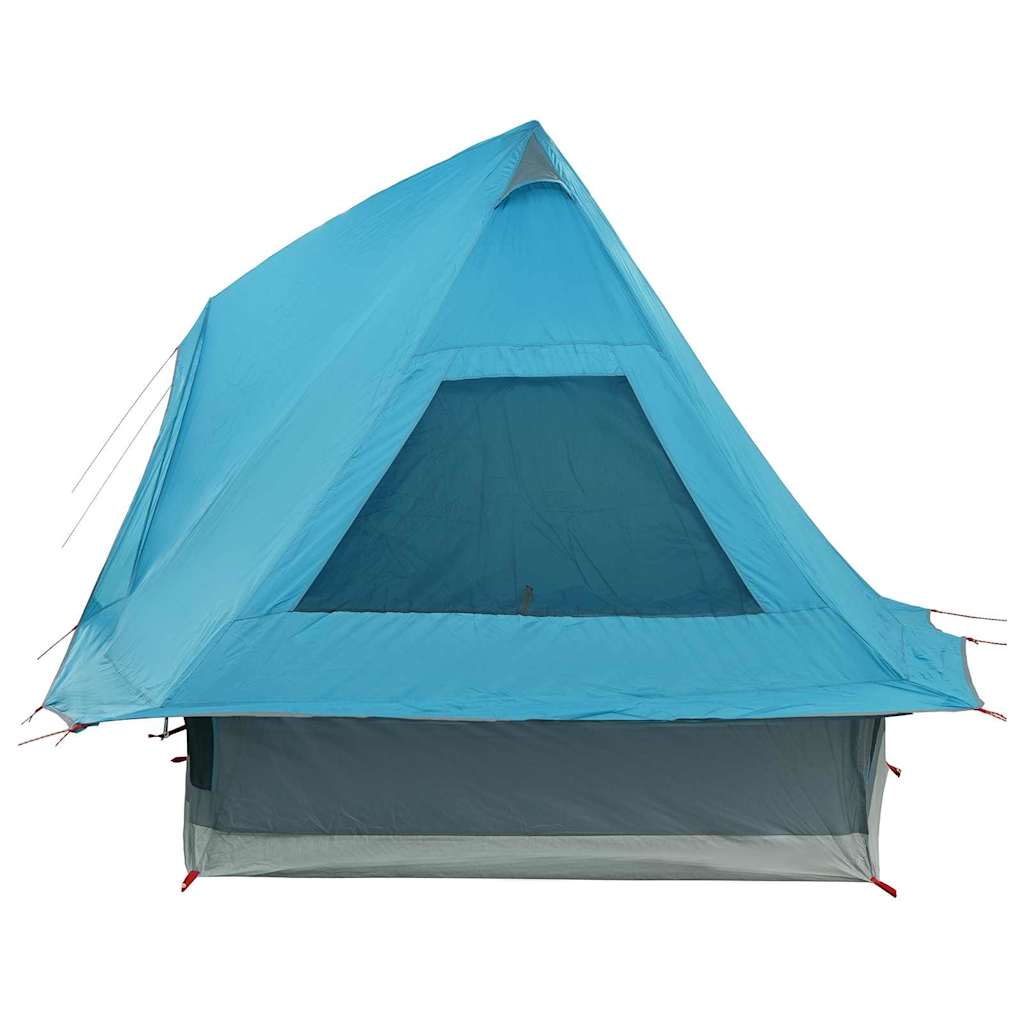 vidaXL Namiot Tipi z dachem Niebieski 466 x 310 x 240 cm tafta