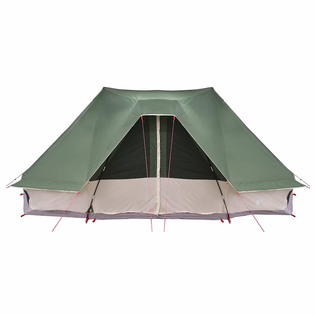 vidaXL Namiot Tipi z dachem Zielony 680 x 430 x 270 cm tafta