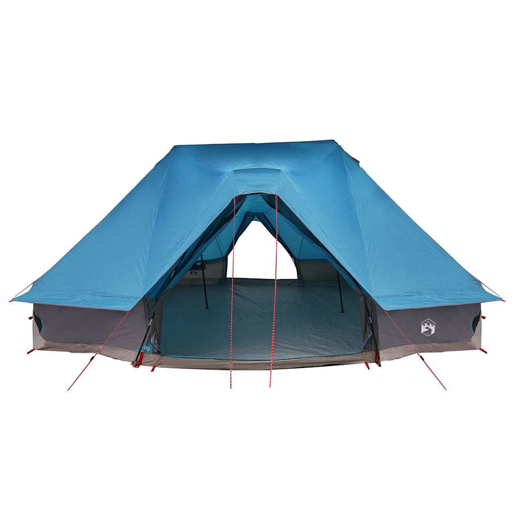 vidaXL Namiot Tipi z dachem Niebieski 680 x 430 x 270 cm tafta