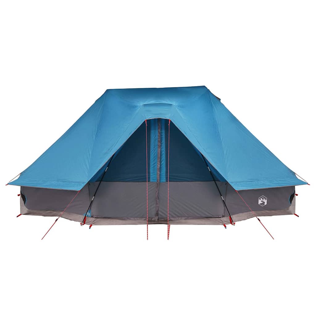 vidaXL Namiot Tipi z dachem Niebieski 680 x 430 x 270 cm tafta