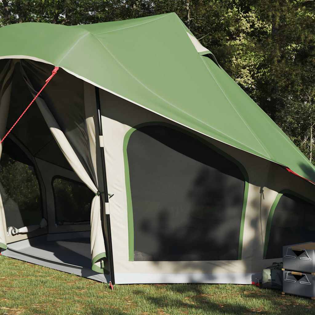 vidaXL Namiot Tipi z dachem Zielony 508 x 470 x 300 cm tafta