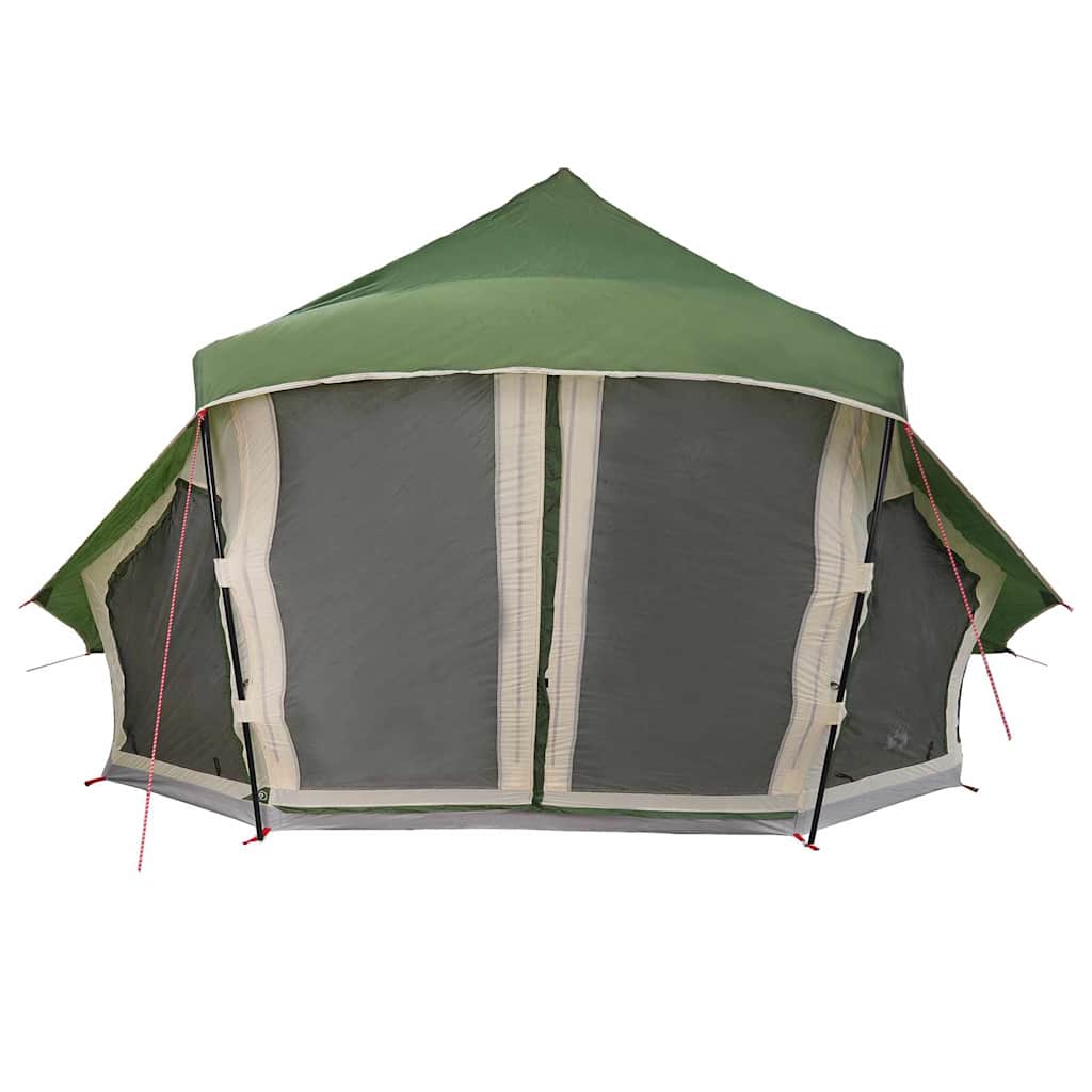 vidaXL Namiot Tipi z dachem Zielony 508 x 470 x 300 cm tafta