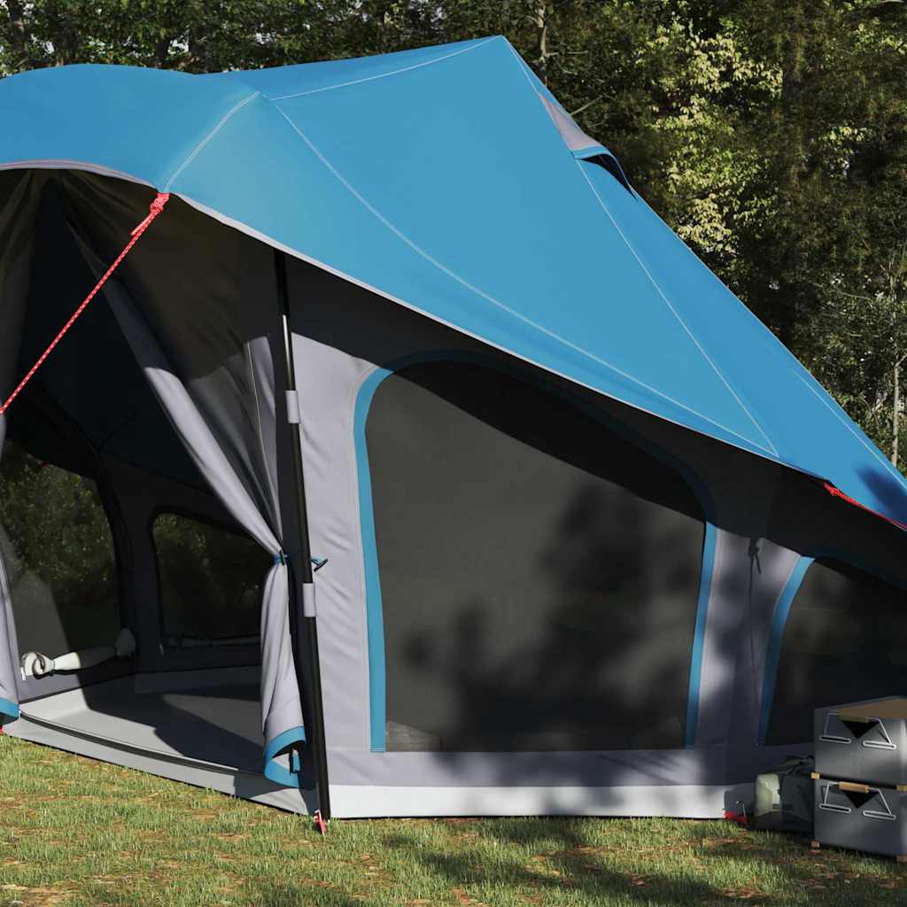 vidaXL Namiot Tipi z dachem Niebieski 508 x 470 x 300 cm tafta
