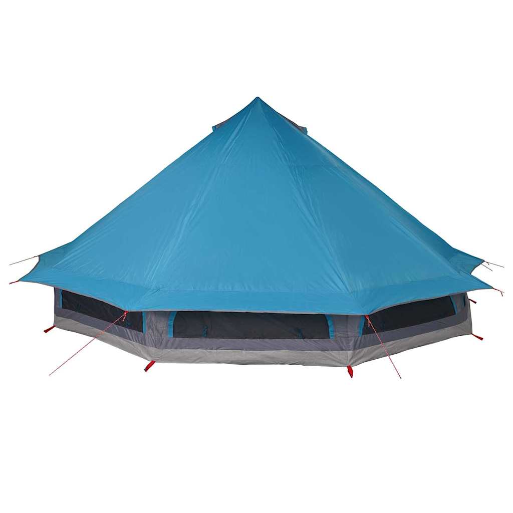 vidaXL Namiot Tipi z dachem Niebieski 508 x 470 x 300 cm tafta