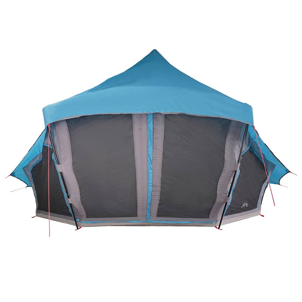 vidaXL Namiot Tipi z dachem Niebieski 508 x 470 x 300 cm tafta