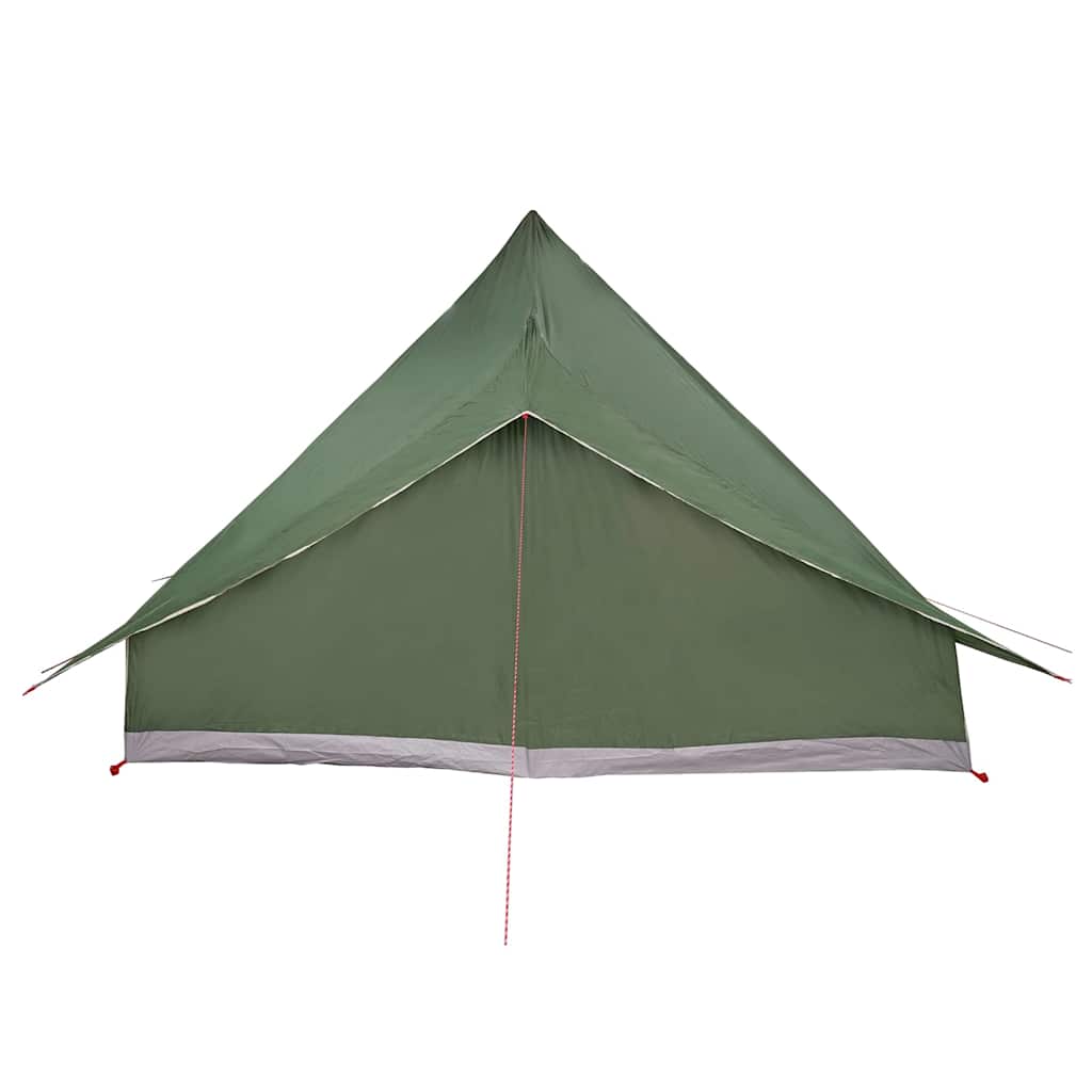 vidaXL Namiot Tipi z dachem Zielony 364 x 281 x 257 cm tafta