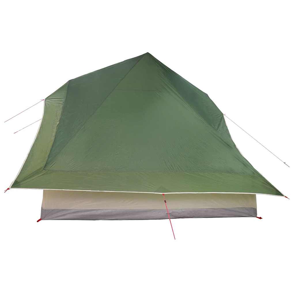 vidaXL Namiot Tipi z dachem Zielony 364 x 281 x 257 cm tafta