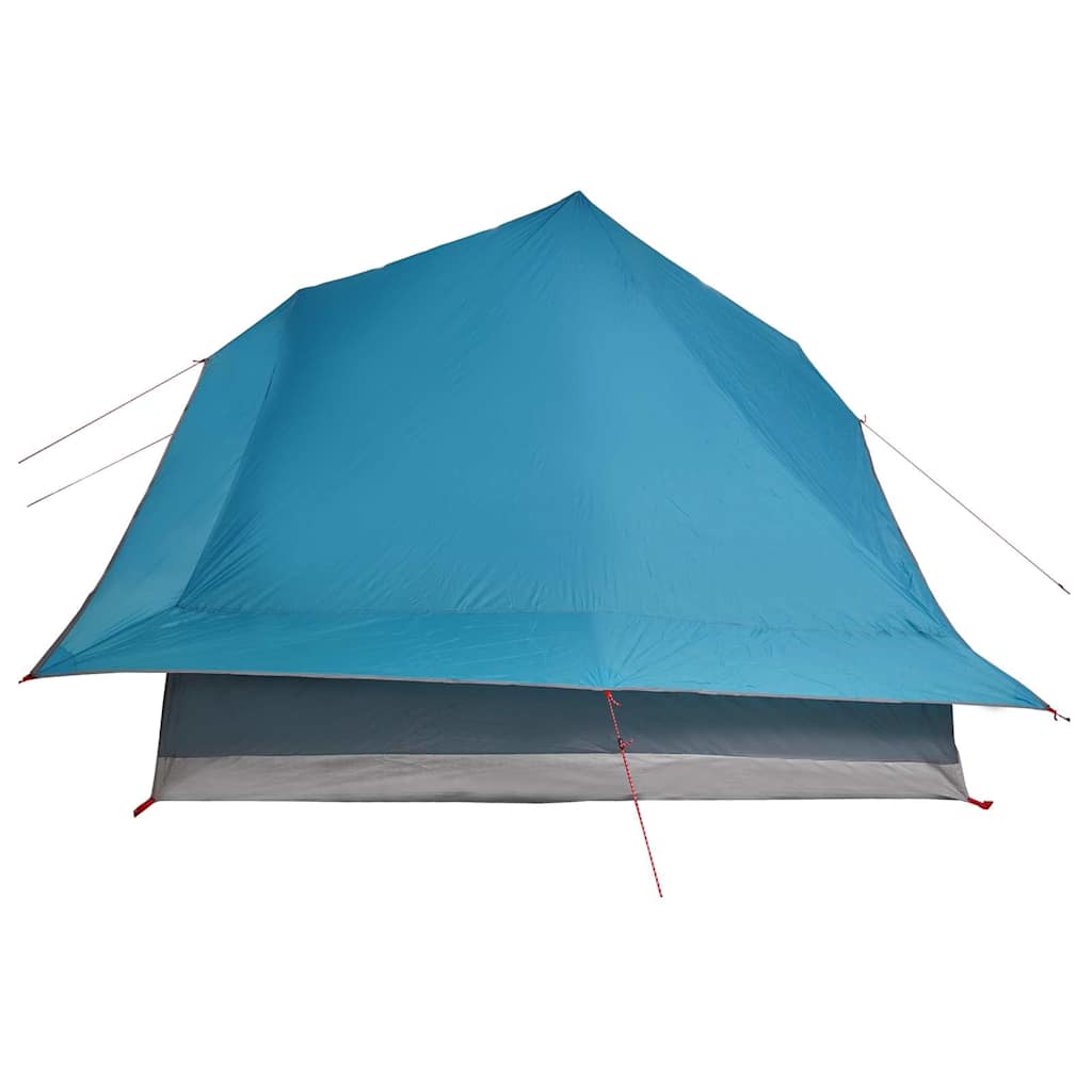 vidaXL Namiot Tipi z dachem Niebieski 364 x 281 x 257 cm tafta