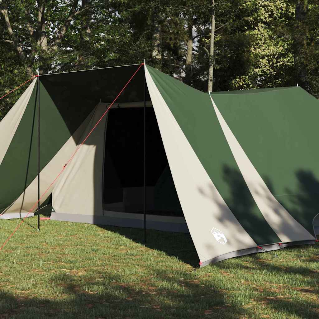 vidaXL Namiot Tipi z dachem Zielony 660 x 456 x 200 cm tafta