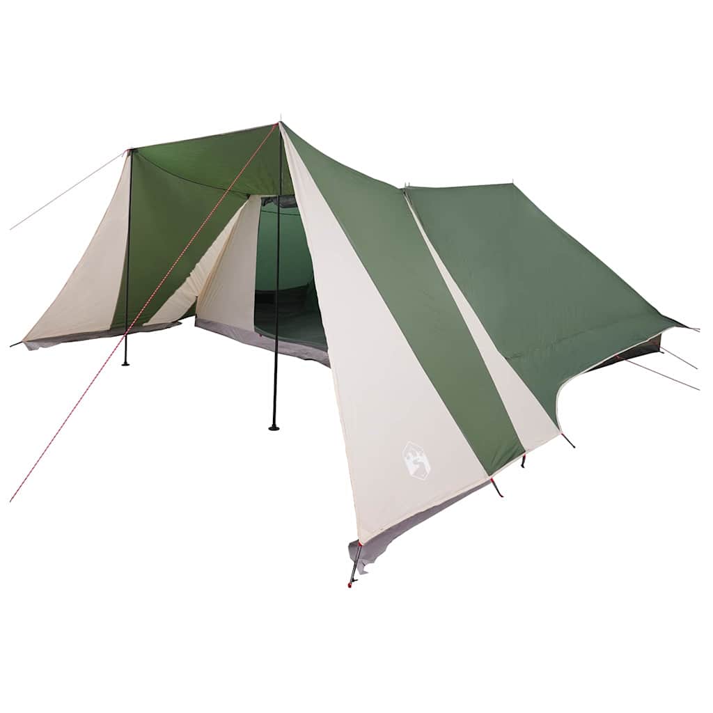 vidaXL Namiot Tipi z dachem Zielony 660 x 456 x 200 cm tafta