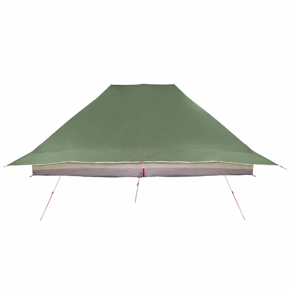 vidaXL Namiot Tipi z dachem Zielony 660 x 456 x 200 cm tafta
