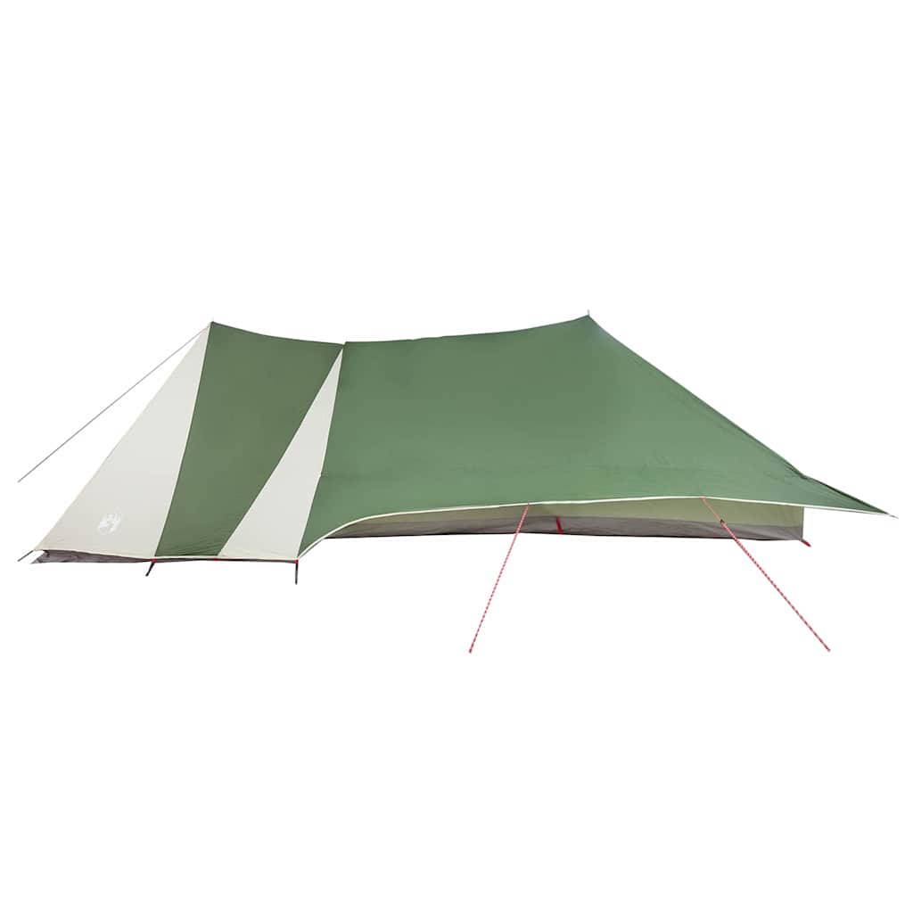 vidaXL Namiot Tipi z dachem Zielony 660 x 456 x 200 cm tafta