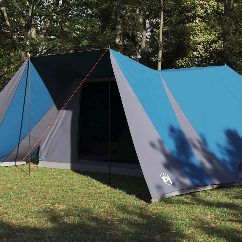 vidaXL Namiot Tipi z dachem Niebieski 660 x 456 x 200 cm tafta