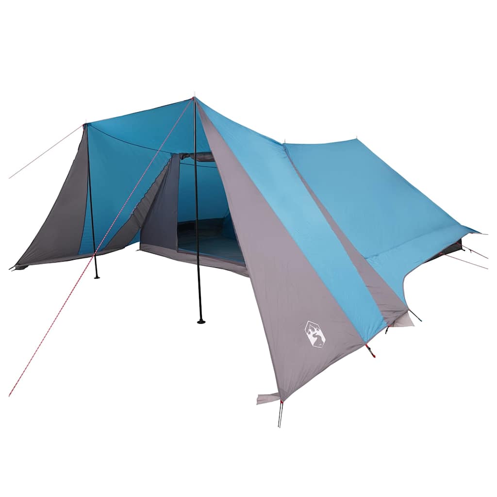vidaXL Namiot Tipi z dachem Niebieski 660 x 456 x 200 cm tafta