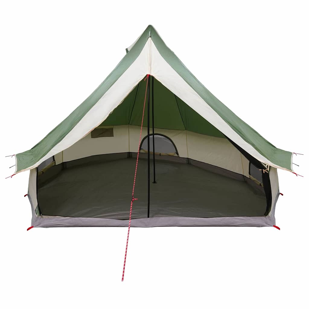 vidaXL Namiot Tipi z dachem Zielony 400 x 346 x 250 cm tafta