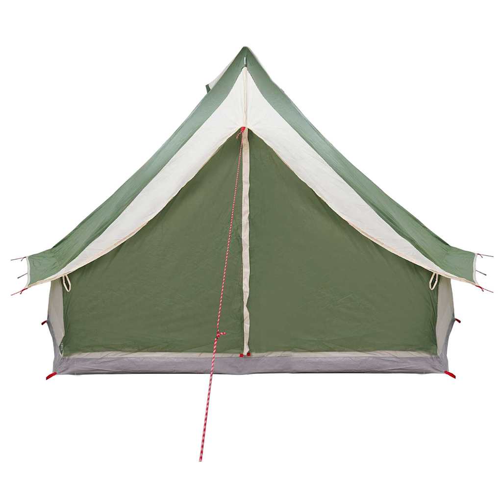 vidaXL Namiot Tipi z dachem Zielony 400 x 346 x 250 cm tafta