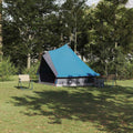 vidaXL Namiot Tipi z dachem Niebieski 400 x 346 x 250 cm tafta