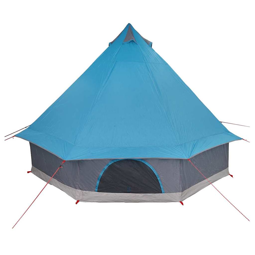 vidaXL Namiot Tipi z dachem Niebieski 400 x 346 x 250 cm tafta