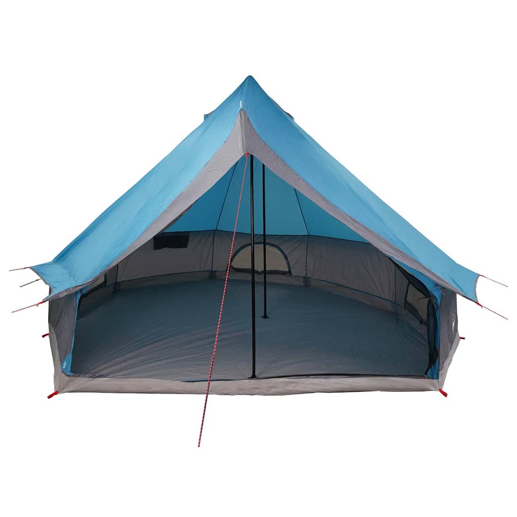 vidaXL Namiot Tipi z dachem Niebieski 400 x 346 x 250 cm tafta