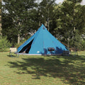 vidaXL Namiot Tipi z dachem Niebieski 560 x 560 x 300 cm tafta