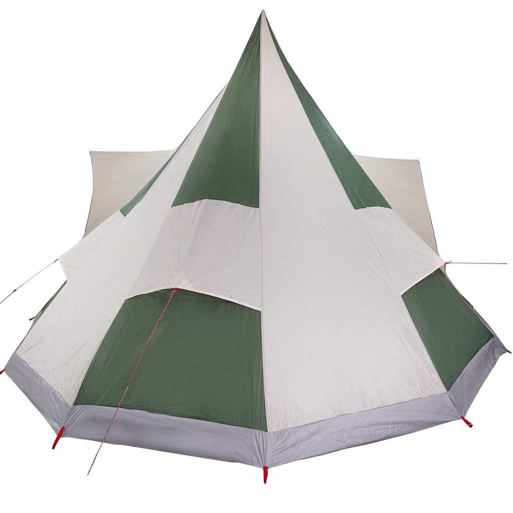 vidaXL Namiot Tipi z dachem Zielony 510 x 690 x 330 cm tafta
