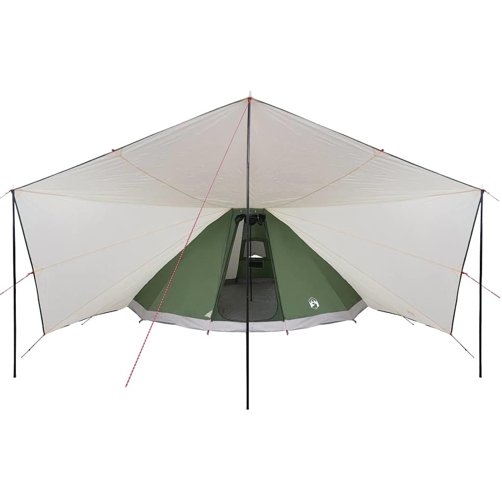 vidaXL Namiot Tipi z dachem Zielony 510 x 690 x 330 cm tafta