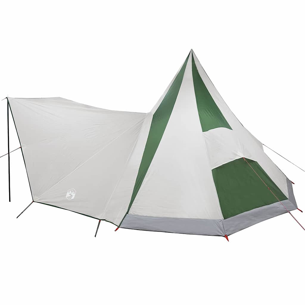 vidaXL Namiot Tipi z dachem Zielony 510 x 690 x 330 cm tafta