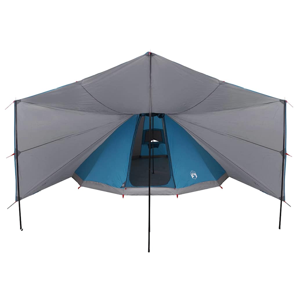 vidaXL Namiot Tipi z dachem Niebieski 510 x 690 x 330 cm tafta