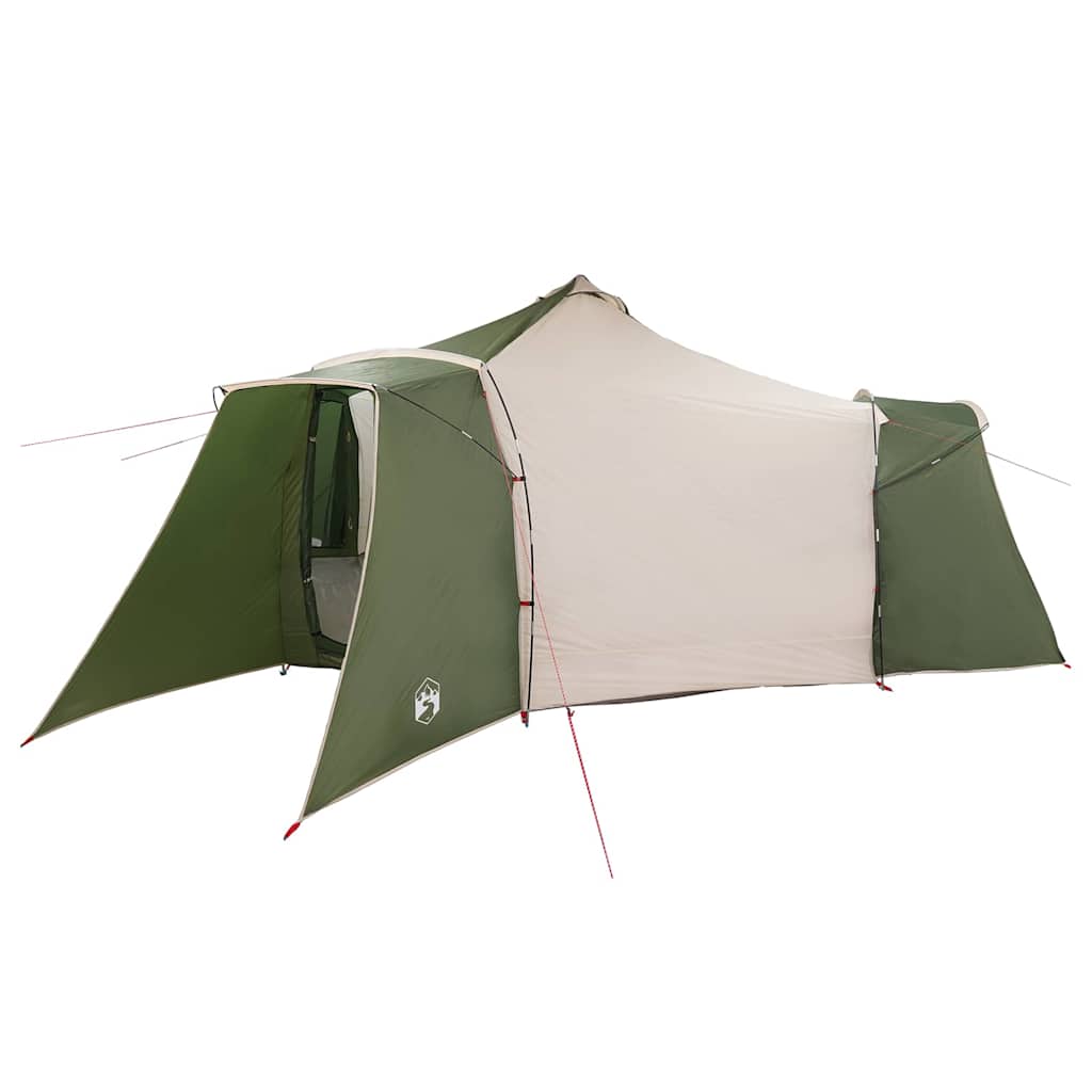 vidaXL Namiot Tipi z dachem Zielony 492 x 492 x 275 cm tafta