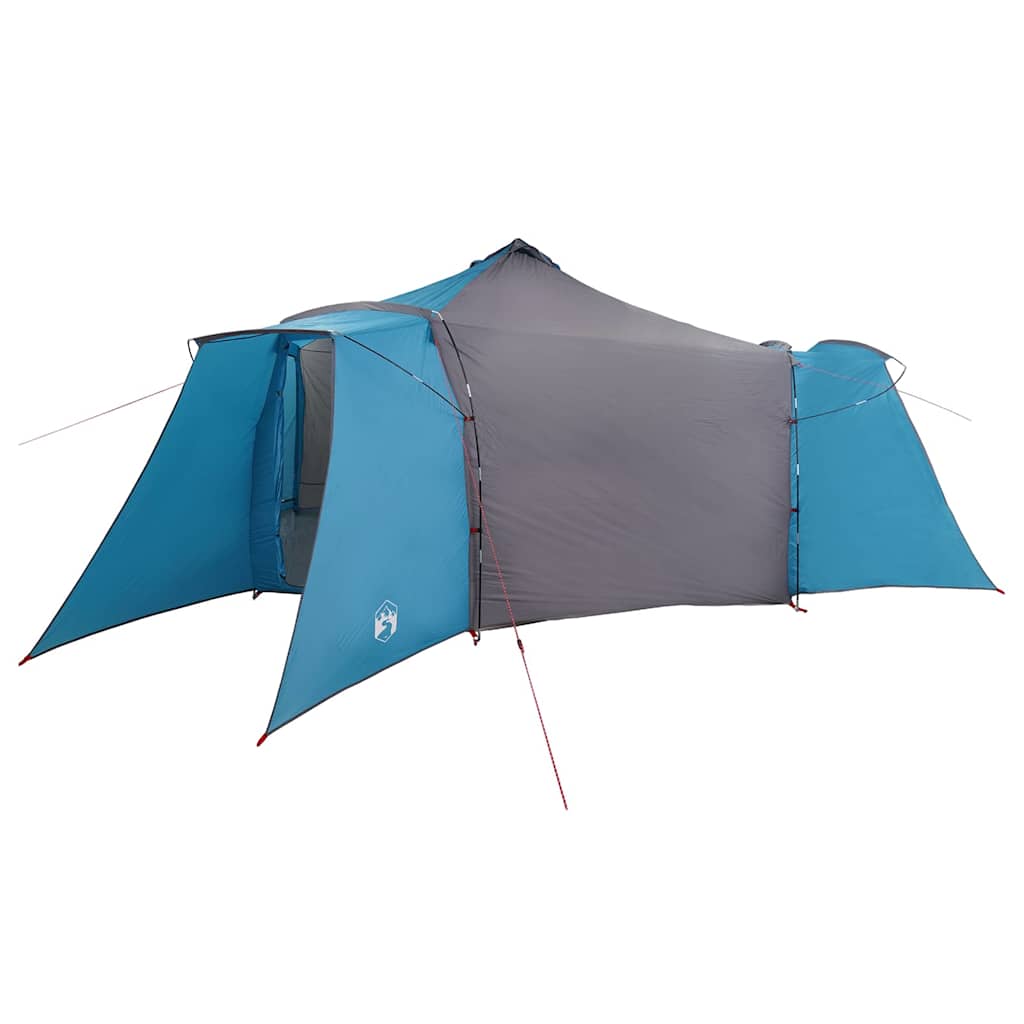 vidaXL Namiot Tipi z dachem Niebieski 492 x 492 x 275 cm tafta