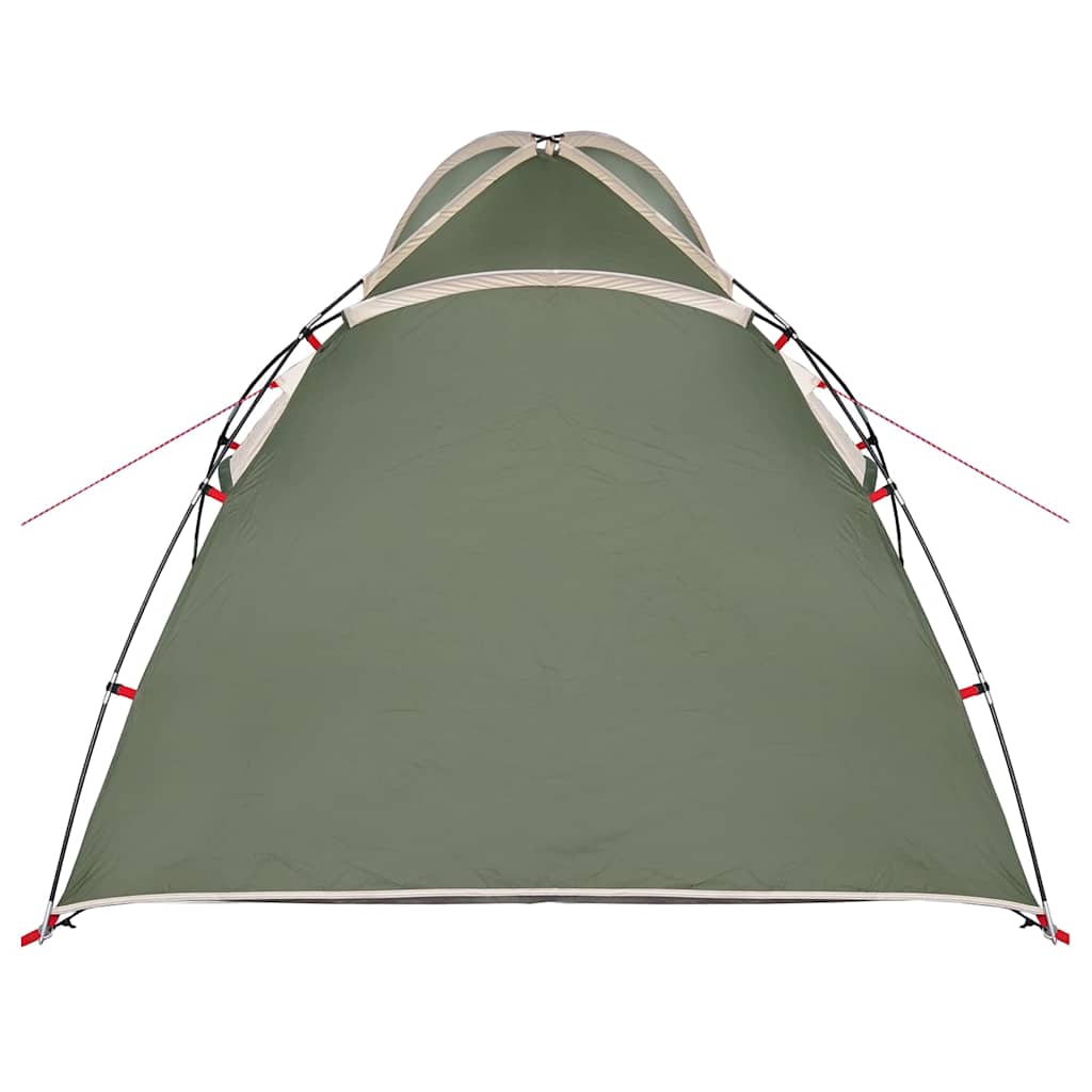 vidaXL Namiot domek z dachem Zielony 370 x 230 x 185 cm tafta