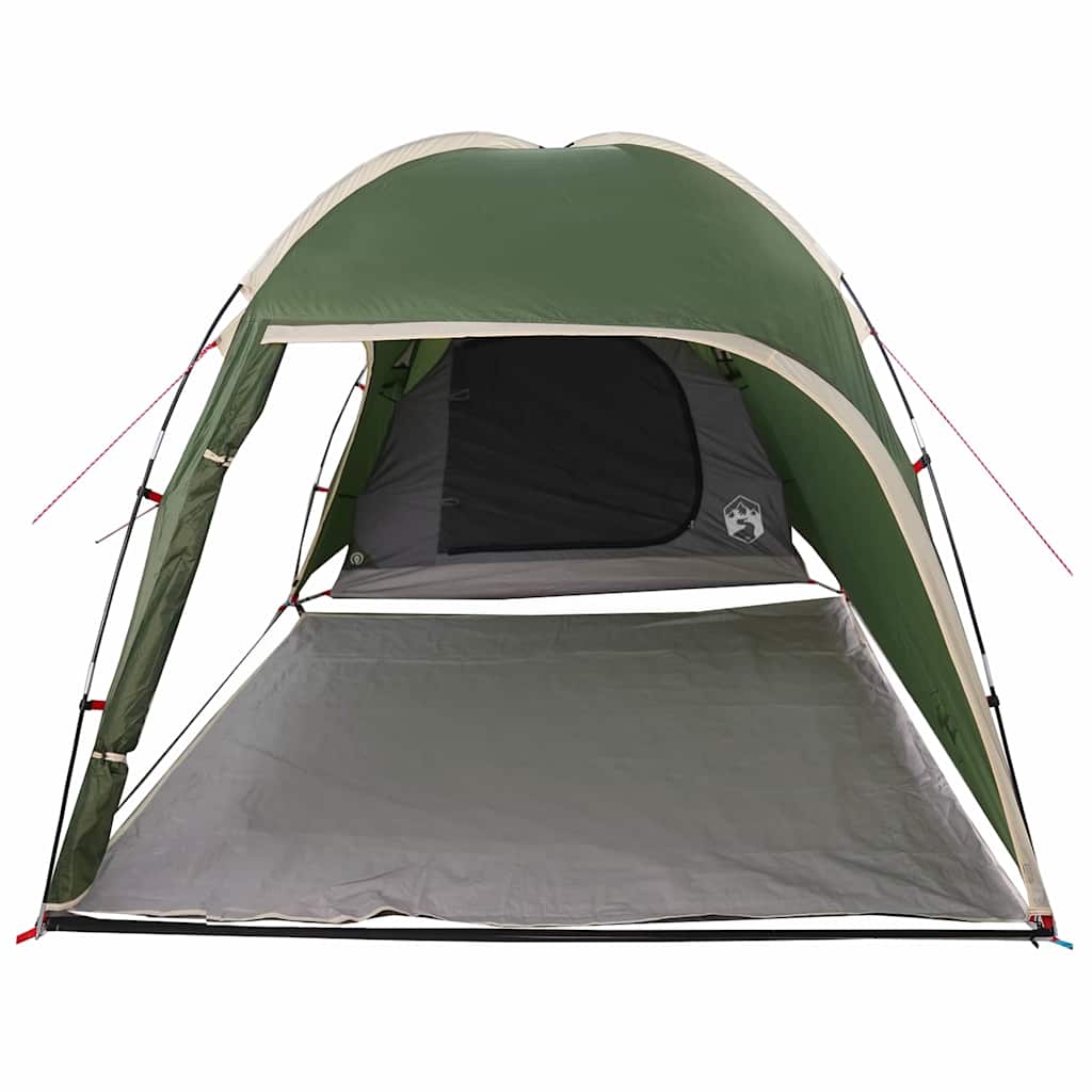 vidaXL Namiot domek z dachem Zielony 370 x 230 x 185 cm tafta