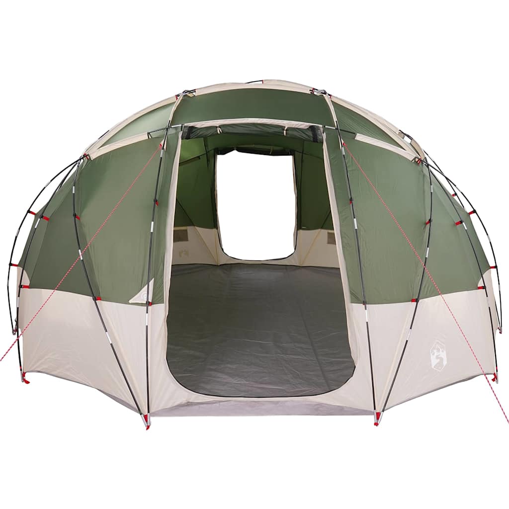 vidaXL Namiot kopułowy z dachem Zielony 475 x 475 x 235 cm tafta