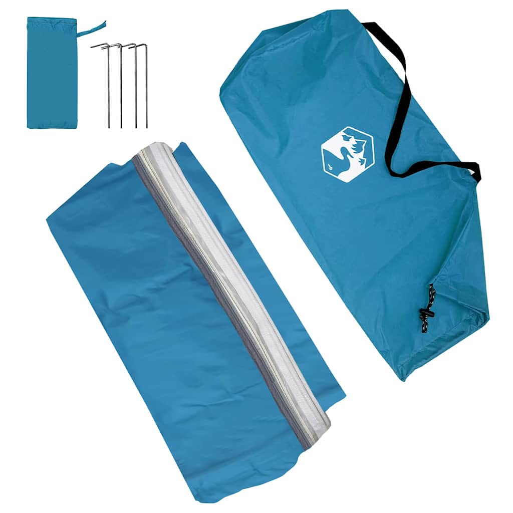 vidaXL Tarp odporny na wodę -osobowy 240 x 350 cm Niebieski