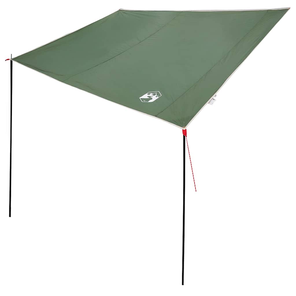 vidaXL Namiot wodoodporny -osobowy 240 x 350 cm zielony tafta